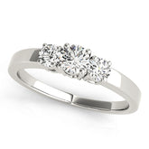 Engagement Rings 3 Stone Round - TN82389